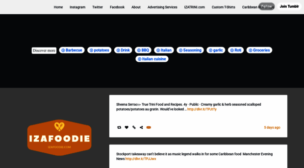 izafoodie.com