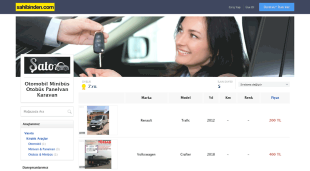 izmirrentacar.sahibinden.com