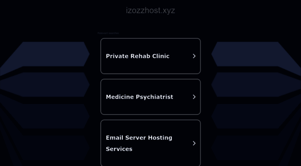 izozzhost.xyz