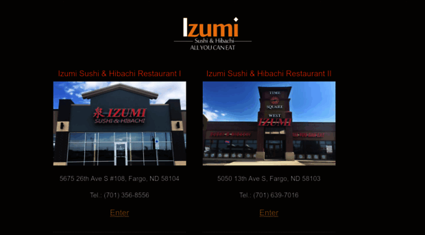 izumirestaurant.3menucities.com