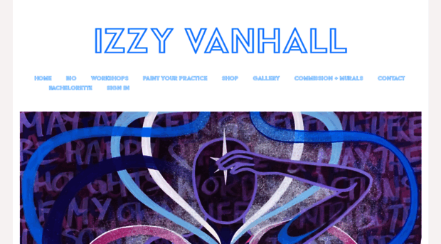 izzyvanhall.com