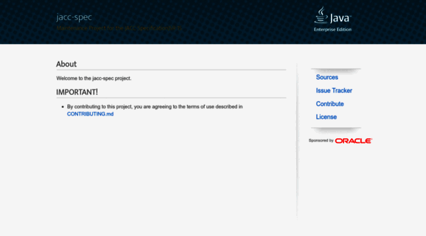 jacc-spec.java.net