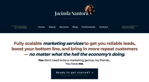 jacindasantora.com