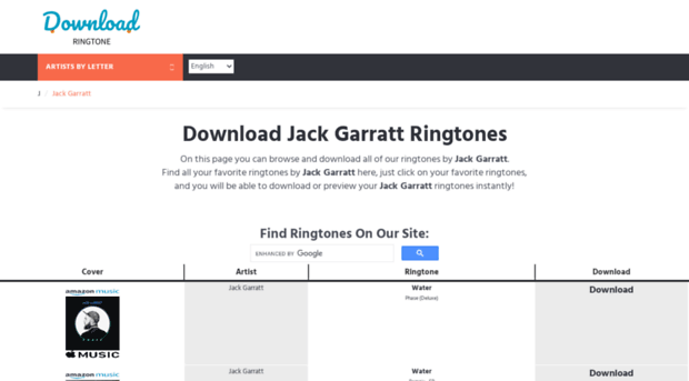 jackgarratt.download-ringtone.com