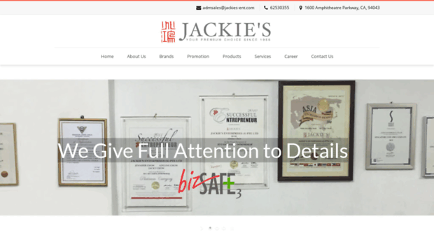 jackies-ent.com