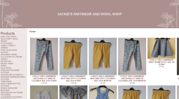 jackiesknitwearandwoolshop.com