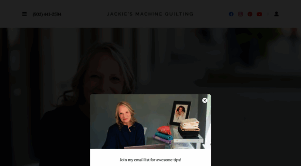 jackiesmachinequilting.com