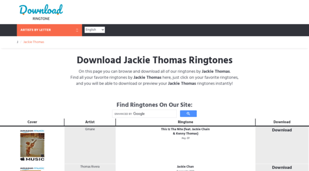 jackiethomas.download-ringtone.com