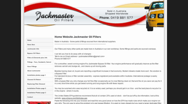 jackmasteroilfilters.com.au