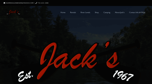 jackscanoerental.com