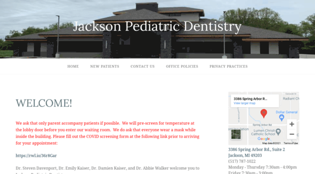 jacksonpediatricdentistry.com