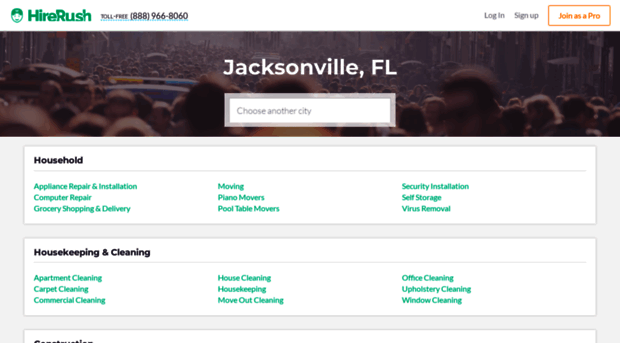 jacksonville.hirerush.com
