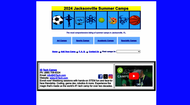 jacksonvillesummercamps.com
