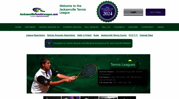 jacksonvilletennisleague.com