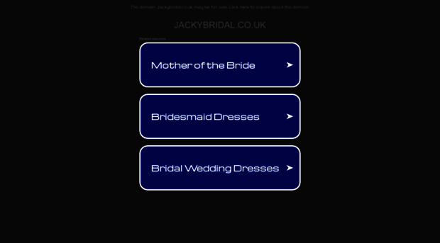 jackybridal.co.uk