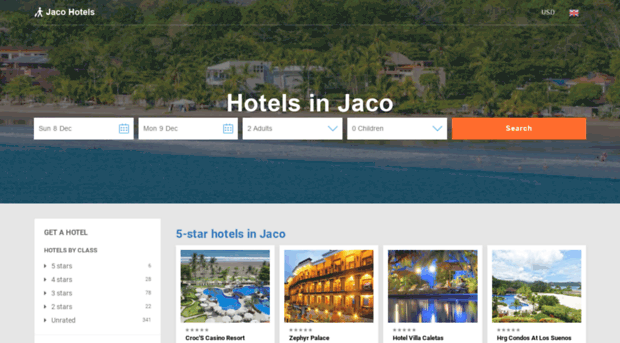 jaco-hotels.com