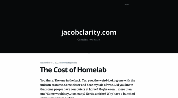 jacobclarity.com