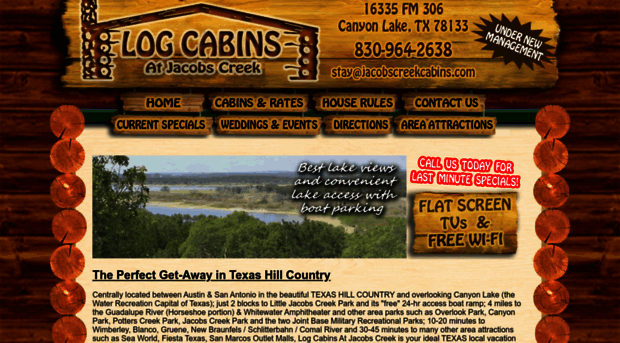 jacobscreekcabins.com