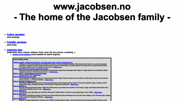 jacobsen.no