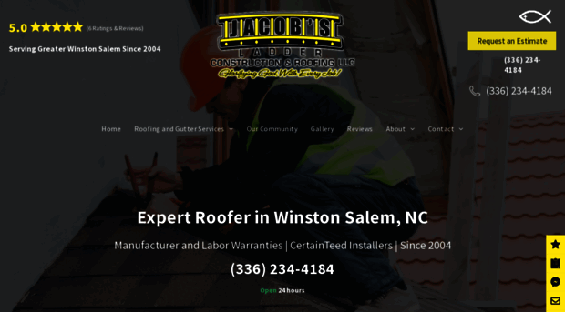 jacobsladderroofers.com