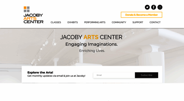 jacobyartscenter.org