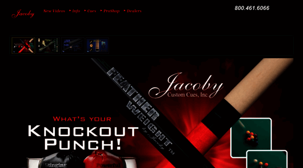 jacobycustomcues.com