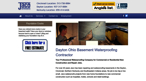 jacowaterproofingdayton.com