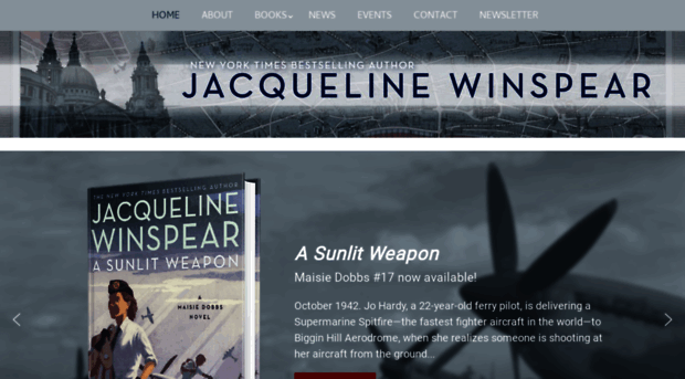 jacquelinewinspear.com