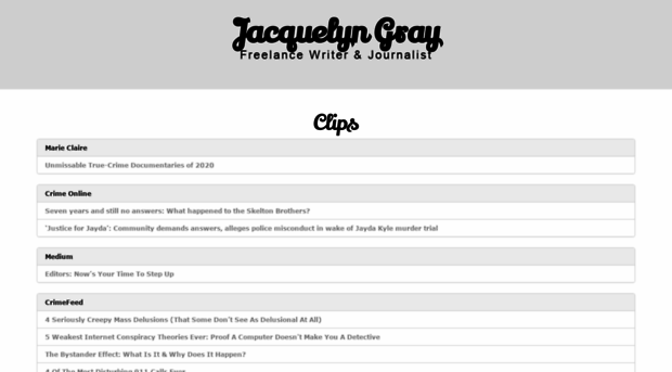 jacquelyngray.com