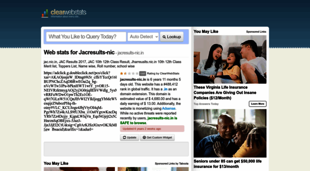 jacresults-nic.in.clearwebstats.com