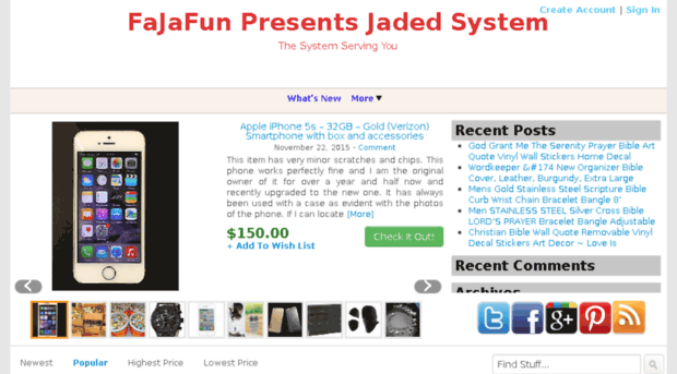 jadedsystem.com