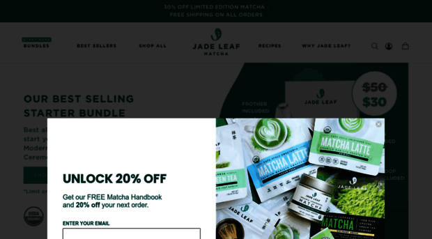 jadeleaforganics.com