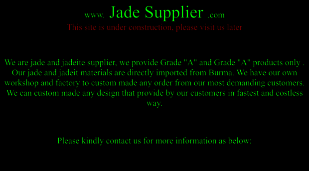 jadesupplier.com