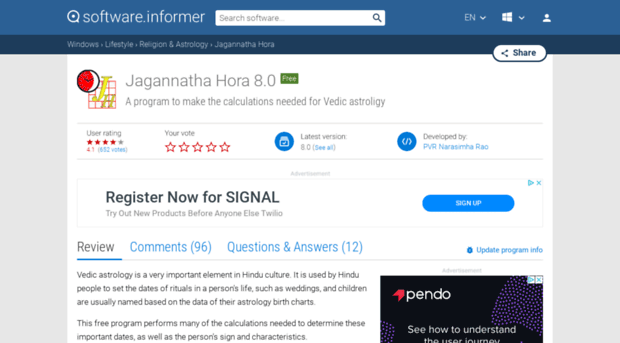 jagannatha-hora.software.informer.com