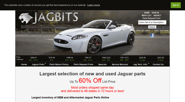 jaguar-parts.jagbits.com