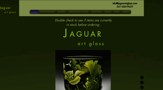 jaguarartglass.com