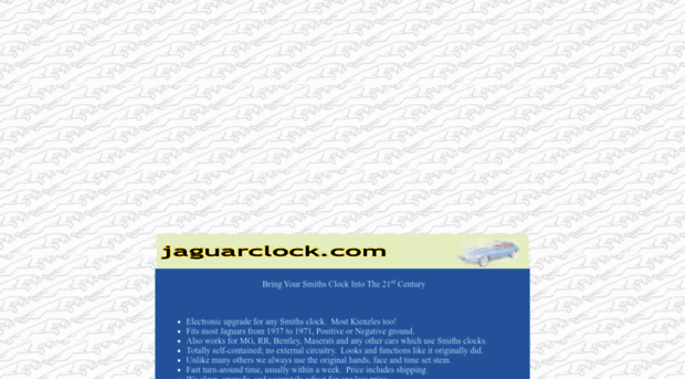 jaguarclock.com