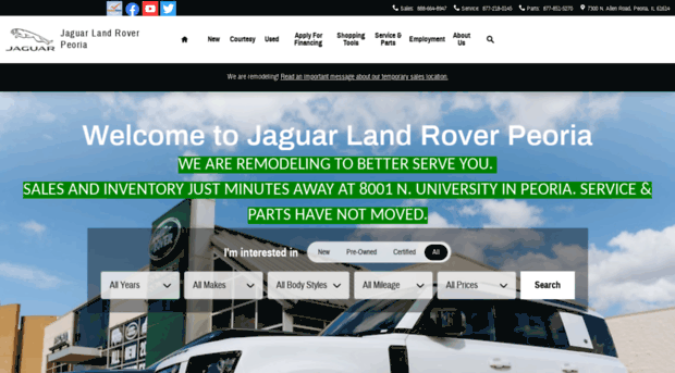 jaguarlandroverpeoria.com