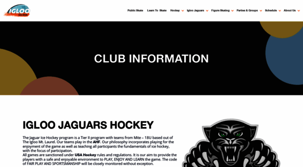 jaguarsicehockey.com