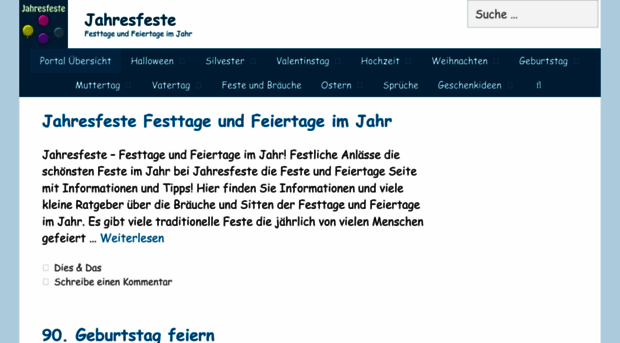 jahresfeste.com