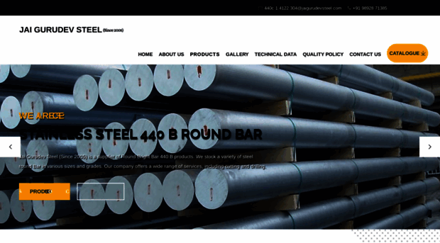 jaigurudevsteel.com