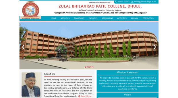 jaihindcollege.ac.in