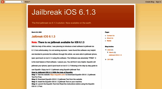 jailbreakios613how.blogspot.com