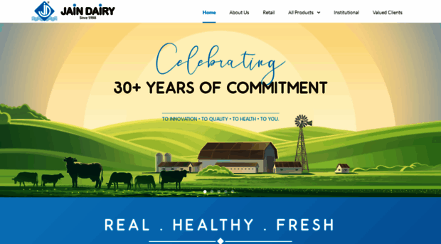 jaindairy.com