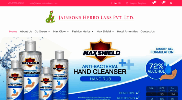 jainsonsherbals.com