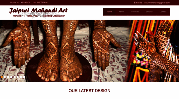 jaipurimehandiart.com