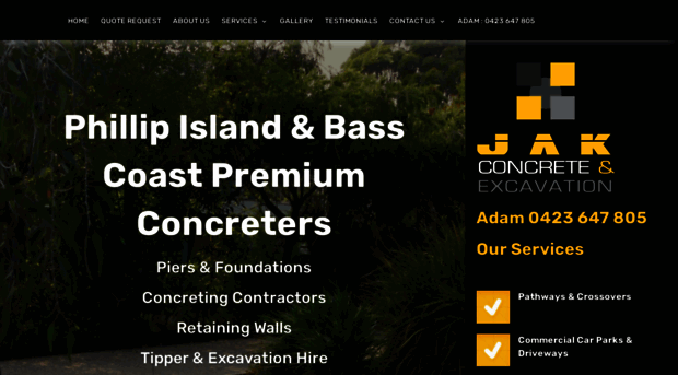 jakconcreteandexcavation.com.au