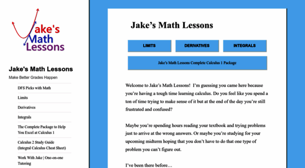 jakesmathlessons.com