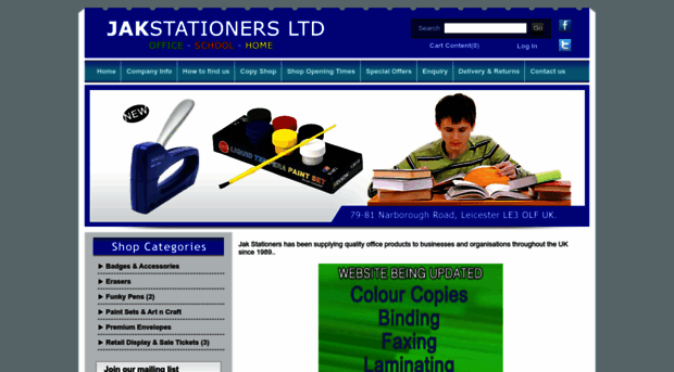 jakstationers.co.uk