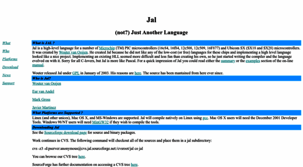 jal.sourceforge.net